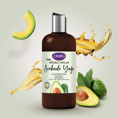 Duru Değerli Yağlar  Avokado Duş Jeli 500ml