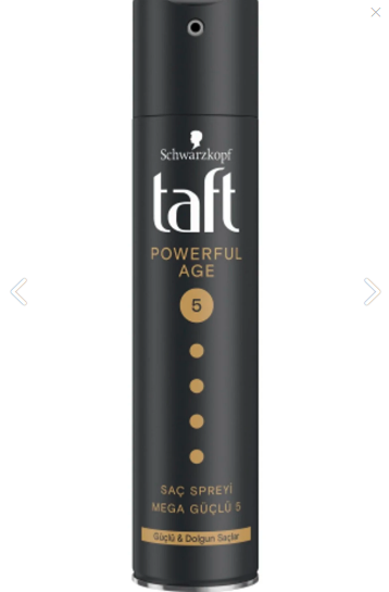 Taft Powerful Age Saç Sprey 250 ml
