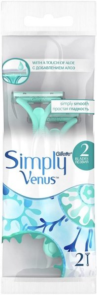 Gillette Simply Venüs Kullan At Bıçaklar 2'li Paket