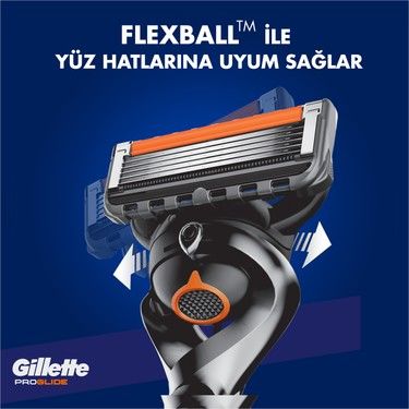Gillette Fusion Proglide Yedek Tıraş Bıçağı 2 yedek