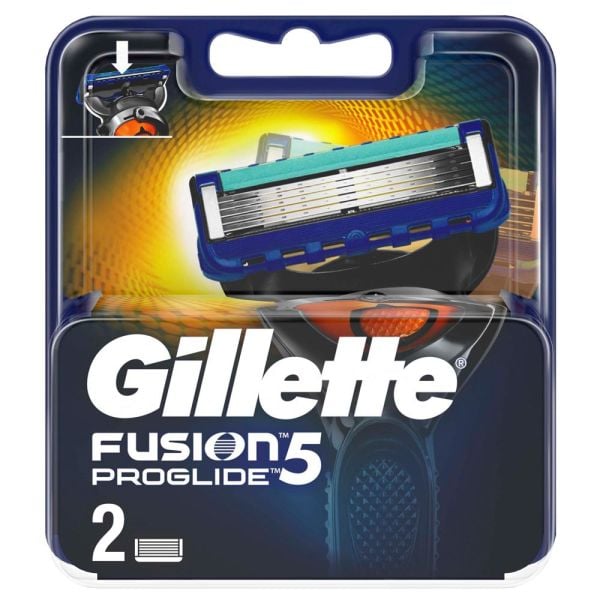 Gillette Fusion Proglide Yedek Tıraş Bıçağı 2 yedek