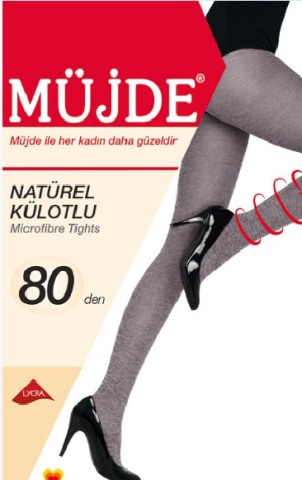 Müjde Siyah Külotlu Çorap 02