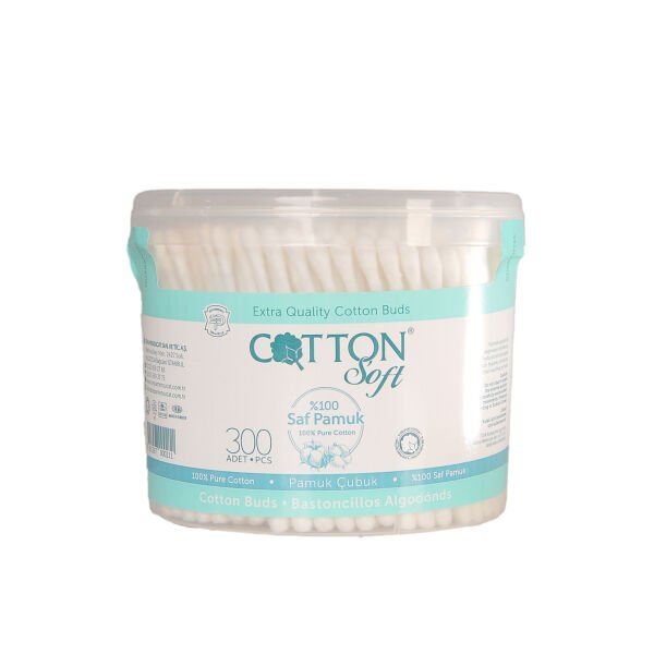 Cotton Soft Kulak Çubuğu 300 Adet
