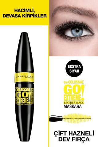 Maybelline Colossal Go Extreme Leather Black Mascara