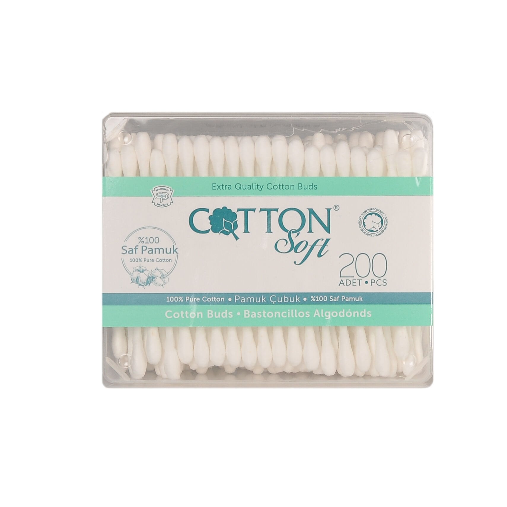 Cotton Soft Kulak Çubuğu 200 Adet