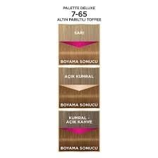 Palette Deluxe Saç Boyası 7-65 Altın Parıltılı Toffee
