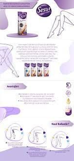 Sesu Tüy Dökücü Kömürlü Krem 100 ml