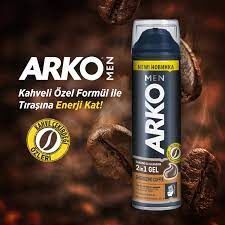 Arko Men 2'in1 Energizing Coffe Tıraş Jeli 200 ml