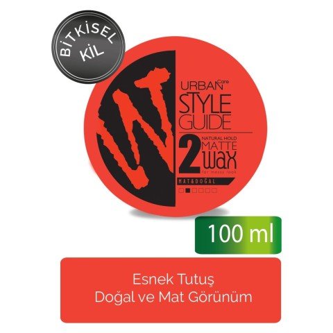 Urban Style Guıde 2 Matte Wax 100 ml