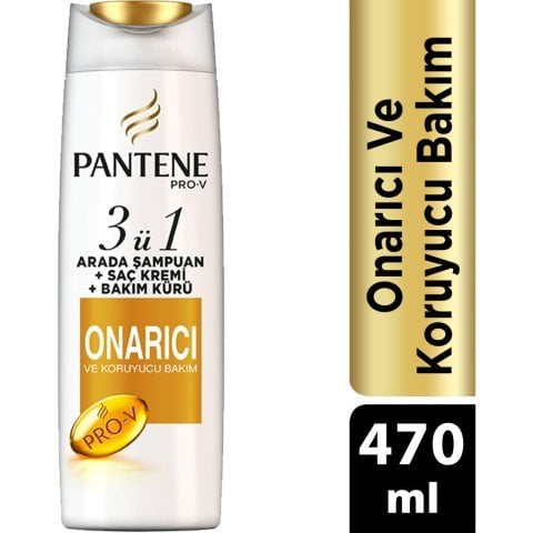 Pantene 3'ü 1 arada Onarıcı Şampuan 470 ml