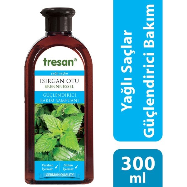 Tresan Isırgan Otlu Yağlı Saçlar İçin Dökülme Karşıtı Şampuan 300 ml