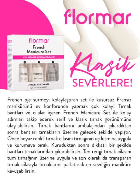 Flormar French Manikür Seti