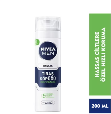 Nivea Hassas Tıraş Köpüğü 200 ml