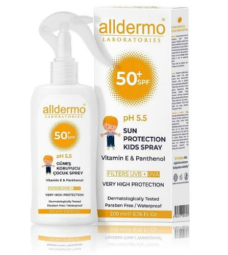 ALLDERMO SUN PROTECTION KIDS SPREY 200 ML