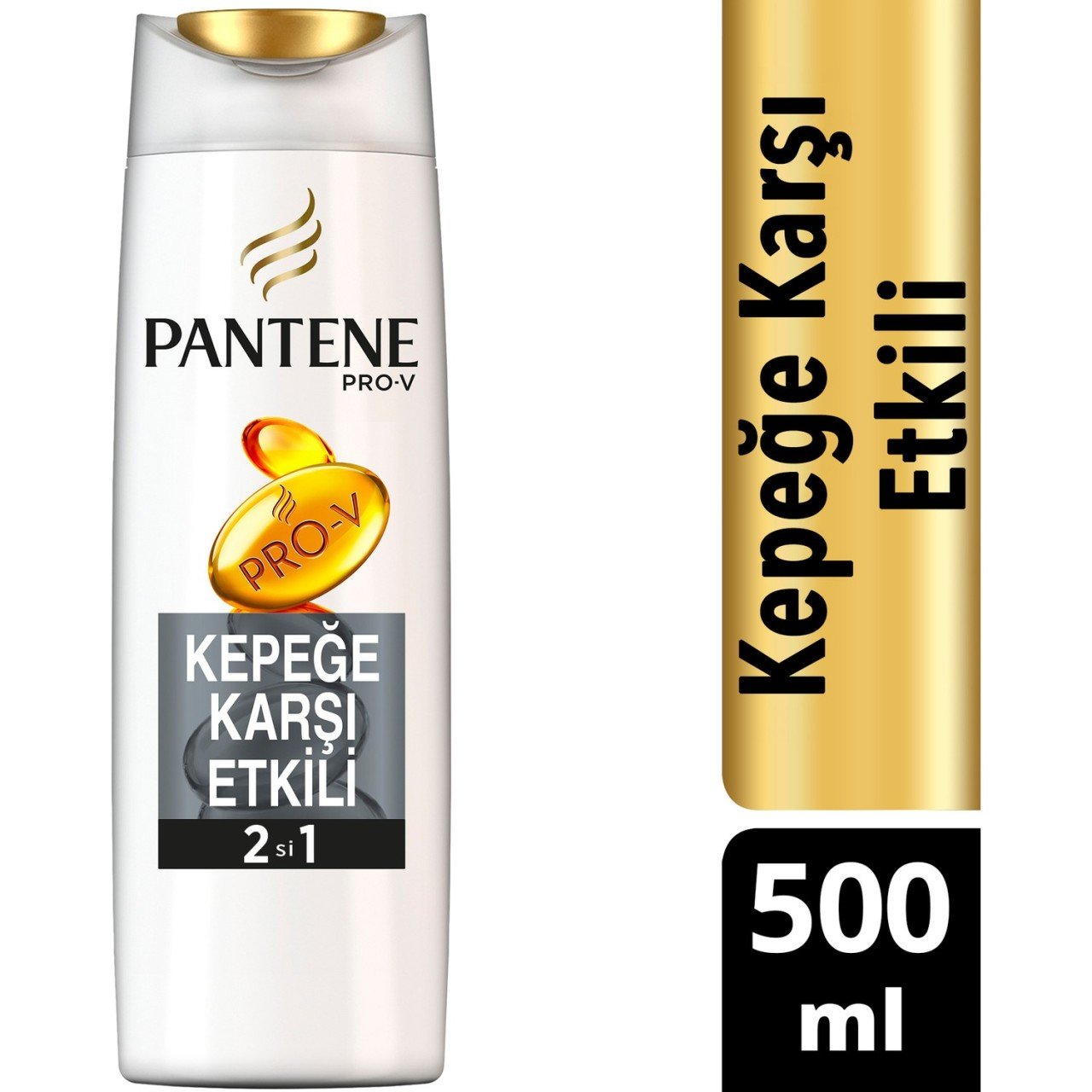 Pantene 2'si 1 Arada Kepeğe Karşı Etkili Şampuan 500ml