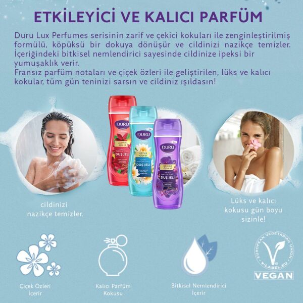 DURU JASNİN AMBER DUŞ JELİ 450 ML
