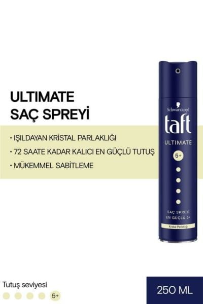 Taft Ultimate Saç Spreyi 250 ml