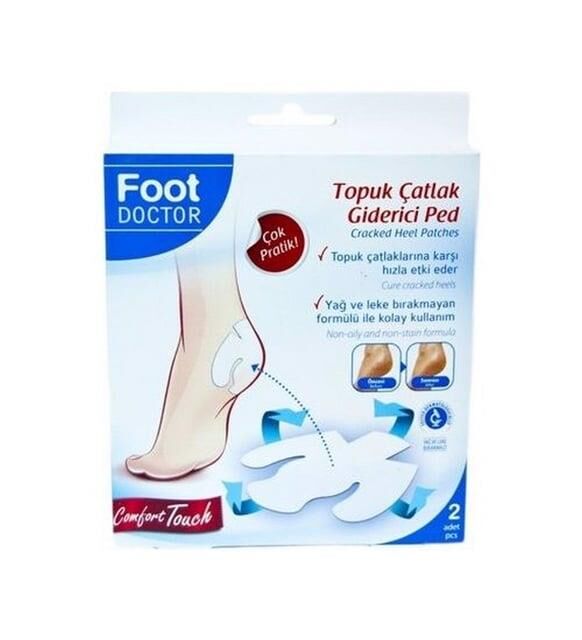 FOOT DOCTOR TOPUK ÇATLAK ÖNLEYİCİ PED 2 Lİ