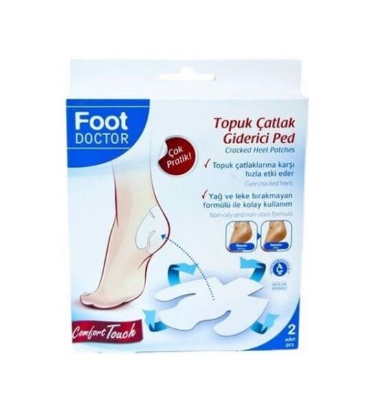 FOOT DOCTOR TOPUK ÇATLAK ÖNLEYİCİ PED 2 Lİ