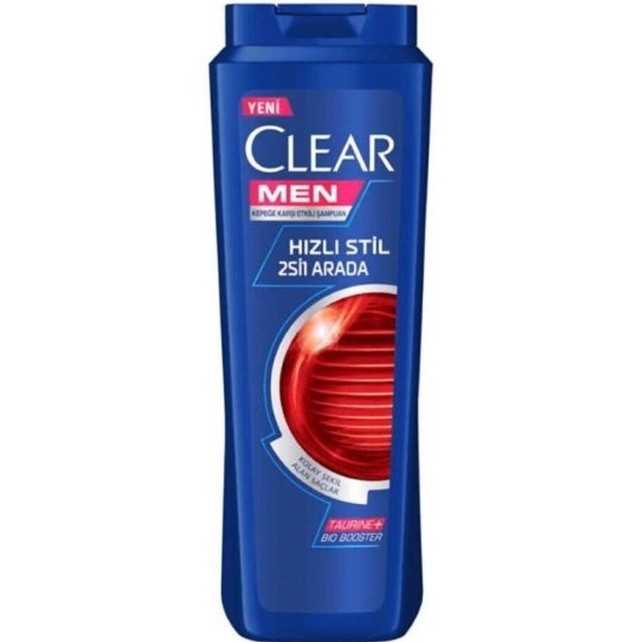 Clear Men Hızlı Stil 2'si 1 arada Şampuan 500 ml