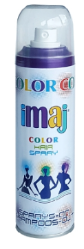 İmaj Renkli Saç Spreyi Mor 100 ml