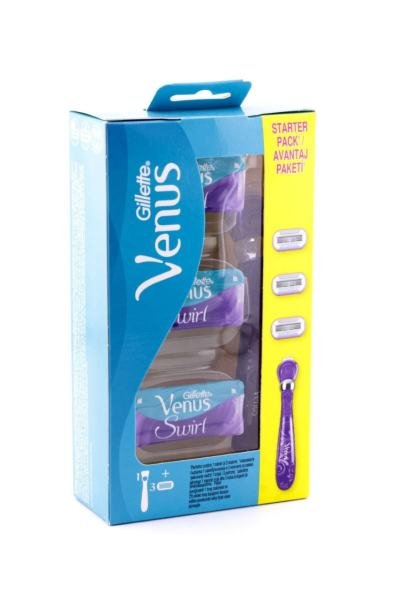 Gillette Venüs Swril Tıraş Makinesi +3 Yedek Bıcak