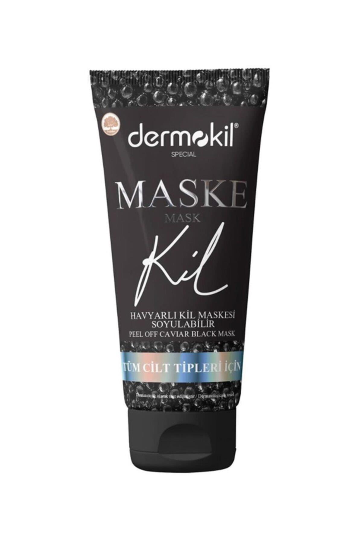 Dermokil Havyarlı Siyah Soyulabilir Kil Maskesi 75 ML