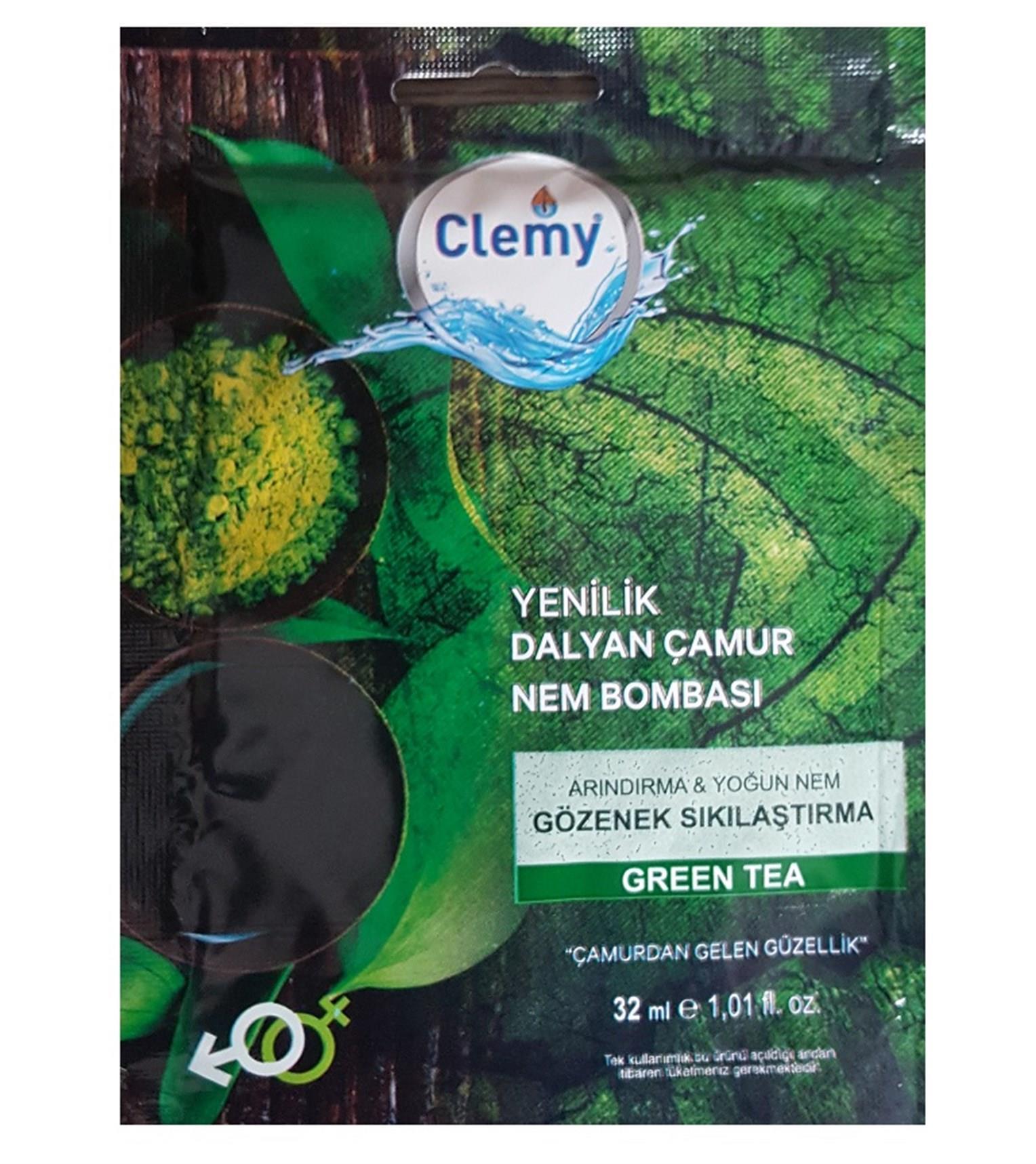 Clemency Green Tea Maske 32 ML