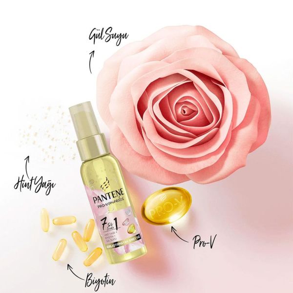 Pantene 7'si 1 arada Ağırlaştırmayan Saç Bakım Spreyi 100 ml