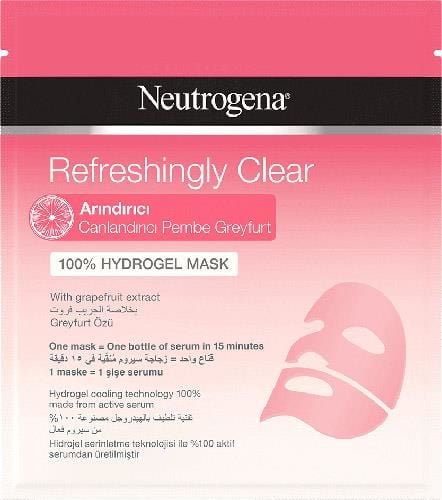 Neutrogena Refreshingly Clear Arındırıcı Kağıt Maske 30 ml