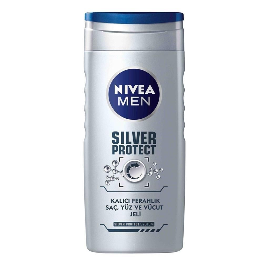 Nivea Silver Protect  Duş Jeli 250 ml