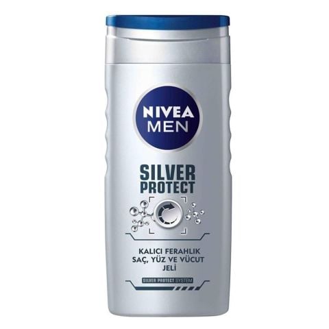 Nivea Silver Protect  Duş Jeli 250 ml