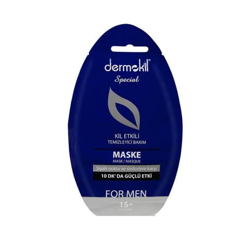 Dermokil Sivilce Ve Siyah Nokta Karşıtı For Men Kil Maske 15 GR