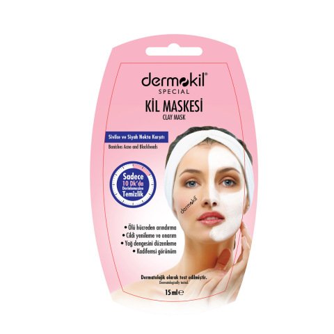 Dermokil Special Sivilce Ve Siyah Nokta Karşıtı Kil Maskesi 15 GR