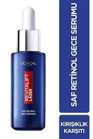 Loreal Paris Revitalift Lazer Saf  Derin Kırışıklık KarşıtıGece Serumu 30 ml