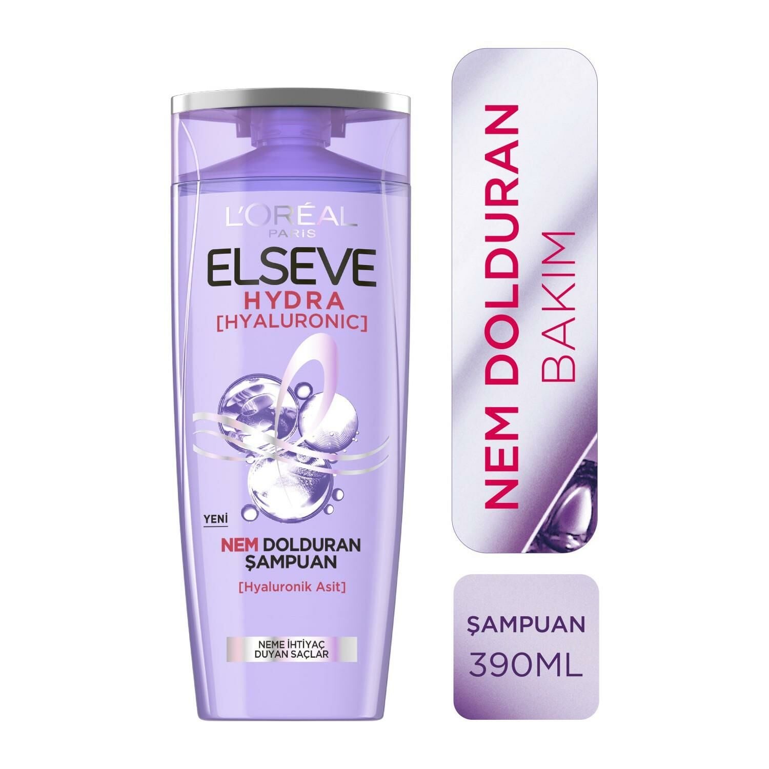 Elseve Hydra Hyaluronıc Saç Bakım Şampuan 360 ml
