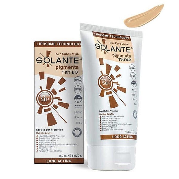 Solante Pigmenta Tınted Güneş Kremi 150 ml