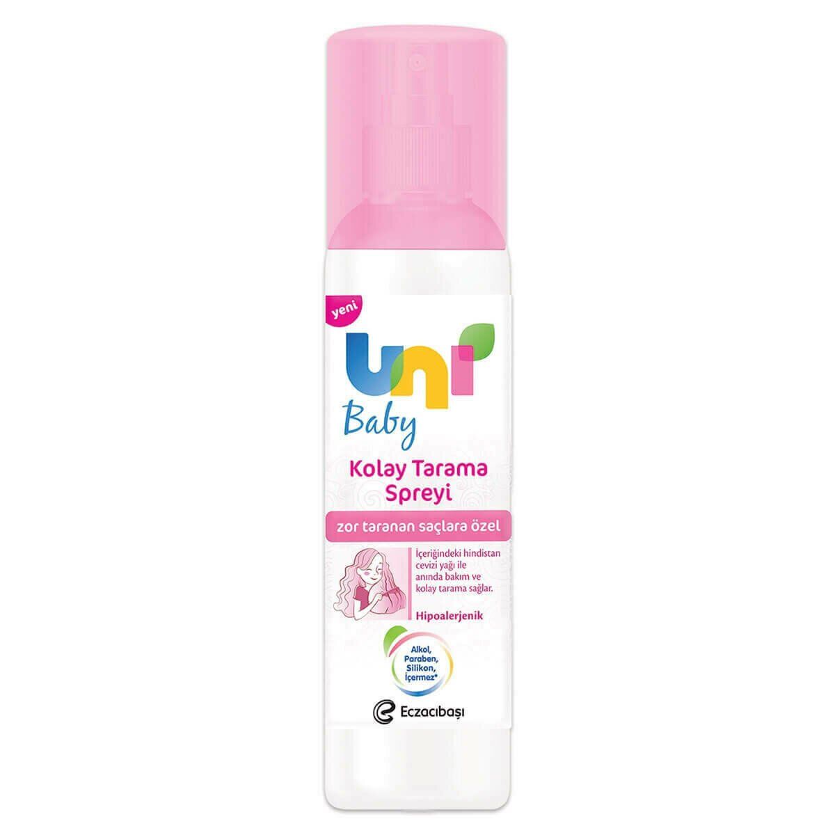 UNİ BABY KOLAY TARAMA SPREYİ 200 ML