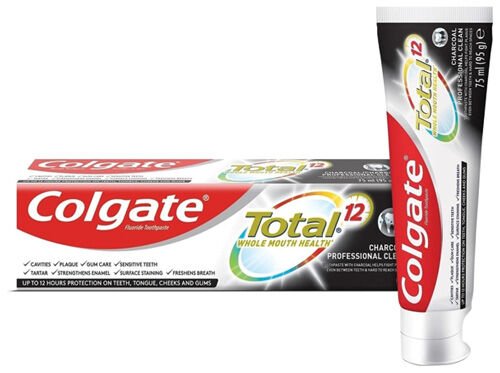 Colgate Total12 Kömürlü Diş Macunu 50 ml