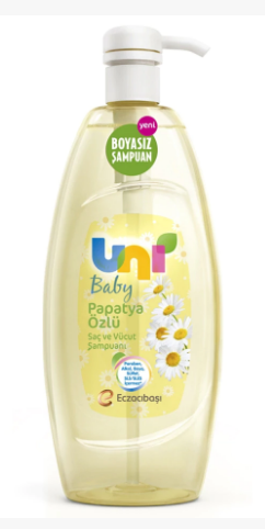 Uni Baby Papatya Özlü Saç ve Vücut Şampuan 700 ML