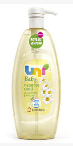 Uni Baby Papatya Özlü Saç ve Vücut Şampuan 700 ML