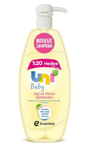 Uni Baby Saç Ve Vücut Şampuanı 900 ML