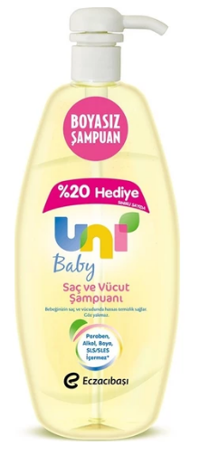 Uni Baby Saç Ve Vücut Şampuanı 1000 ML