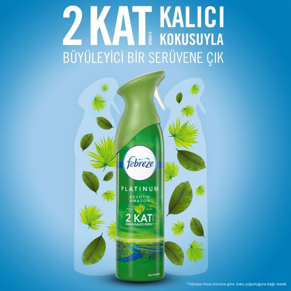 Febreze Platınum Egzotik Amazon Oda Spreyi 300 ml