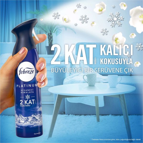Febreze Platınum Efsanevi Himalaya Oda Spreyi 300 ml