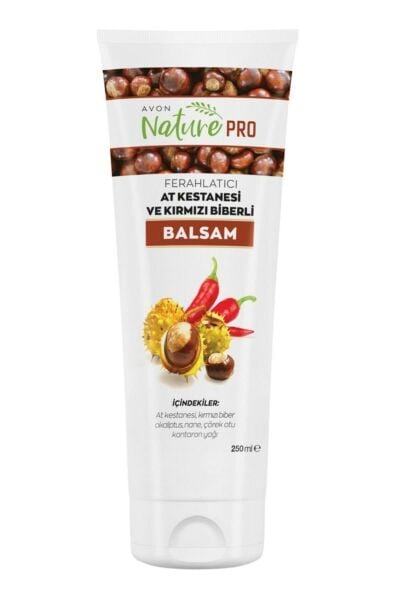 Avon At Kestanesi ve Kırmızı Biberli Balsam 200 ml