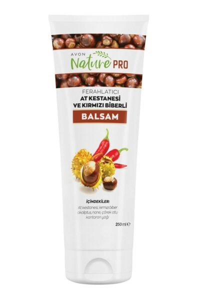 Avon At Kestanesi ve Kırmızı Biberli Balsam 200 ml