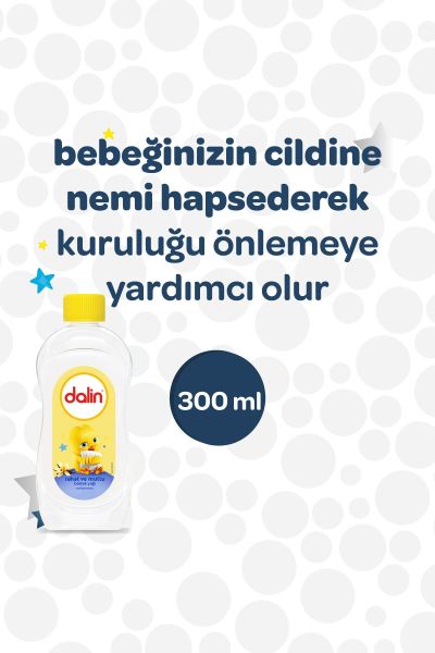 Dalin Rahat ve Mutlu Bebek Yağı 300 ml