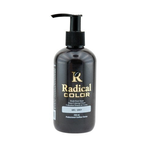 Radikal Renkli Saç Boyası Gri 250 ml