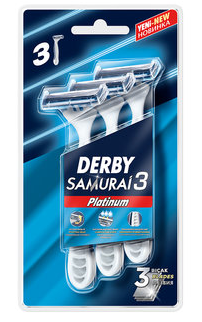 Derby Samuraı 3 Bıçaklı Tıraş Bıçağı 3 Adet